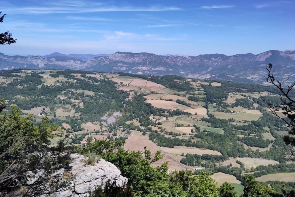Vue remarquabe depuis la Montagne de Saint Maurice