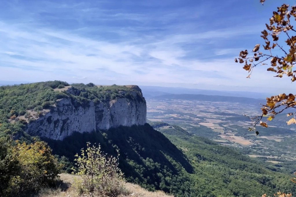 Vue remarquabe depuis la Montagne de Saint Maurice