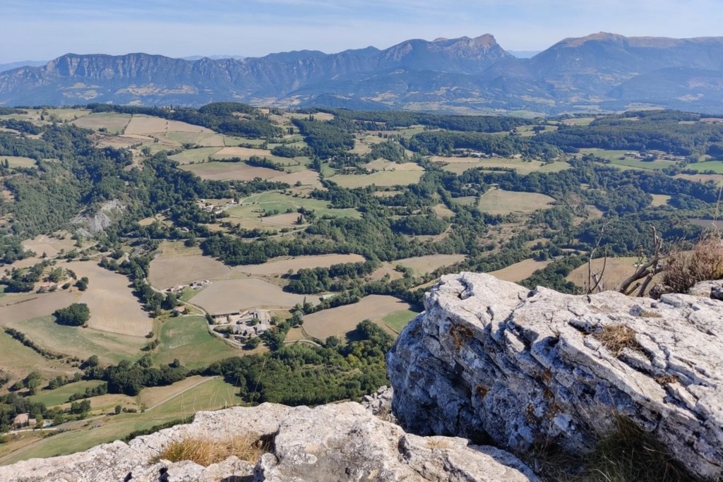 Vue remarquabe depuis la Montagne de Saint Maurice