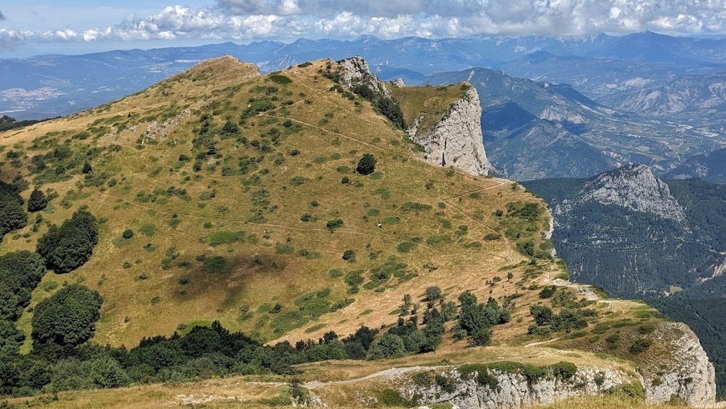 Randonnée Les 3 becs dans la Drôme
