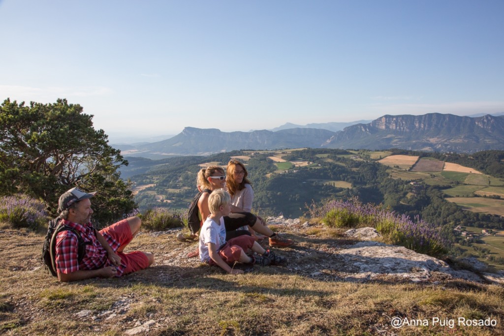 Vue sur le Synclinal de Saoû depuis la Montagne de Saint Maurice Vue sur le Synclinal de Saoû depuis la Montagne de Saint Maurice