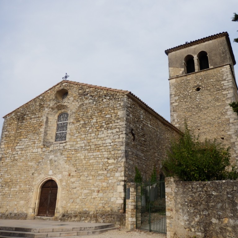 Mirmande Drôme Eglise Sainte Foy