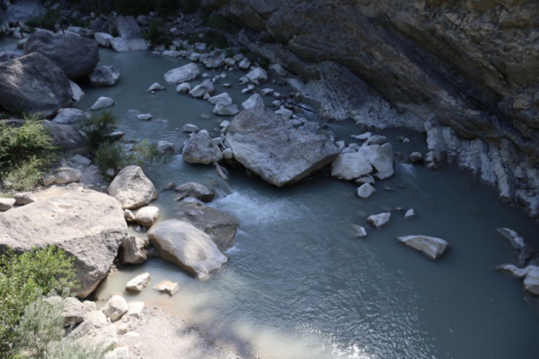 La Roanne jolie rivière sauvage Drômoise