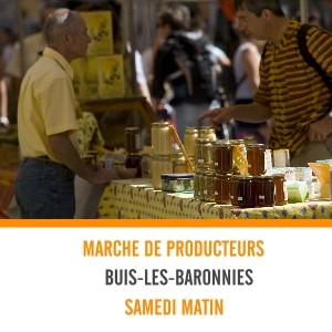 Marché de Buis les Baronnies Drôme provençale